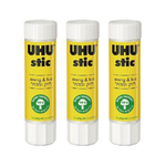 【德國 UHU】口紅膠 小 8.2g 無毒性 3支 /組 UHU-002(德國製), , large