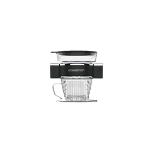 PEARL HORSE Portable Pour Over Coffee Brewer &ndash; Black &ndash; S5-BK