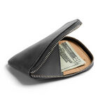 |快速出貨|Bellroy 小錢包 卡片收納包 拉鍊包 零錢包 優質環保皮革-外灰/內鈷藍, , large