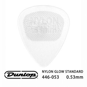 Jim Dunlop 446R 0.53mm 夜光 Pick (三片、十片組)【敦煌樂器】