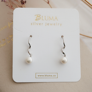 Freshwater Pearl Sterling Silver Earrings
