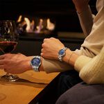 CITIZEN 星辰 XC 月虹 限量 光動能鈦金屬電波鑽石女錶 送禮推薦 ES9460-70L, , large