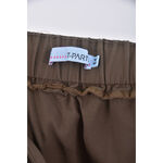 (L) t parts質感開岔工裝綠色長裙二手衣, , large