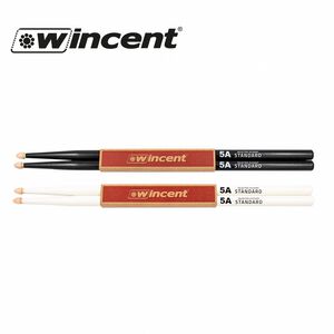 Wincent 5ACW / 5ACB 山胡桃木鼓棒 白 / 黑【敦煌樂器】
