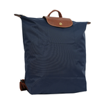 LONGCHAMP Le Pliage Original M 再生帆布中型折疊後背包/海軍藍, , large