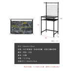 【Y HOUSE】Small desk, work desk, computer desk, office desk, multi-function desk-60x45x135cm- black, , large