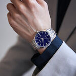 CITIZEN 星辰 光動能簡約手錶 BM7461-85L, , large