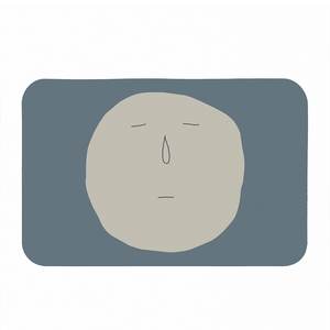 【Monster】 Soft Diatomaceous Earth Absorbent Mat – Chill Out Series (58x38cm) – Speechless Blue