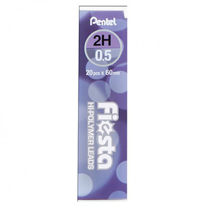 【 Pentel 飛龍 】自動鉛筆芯 0.5mm /個 C235TF   -  2H
