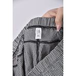 (XL) lativ格紋黑色長褲二手衣, , large