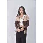 (S) mastina質感棕色罩衫二手衣, , large