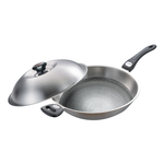 PERFECT 理想牌 金緻316不銹鋼專利不沾炒鍋附蓋炒鍋 36cm單把-Leidea樂德兒, , large