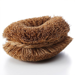 【SV8563】日本進口 天然植物纖維棕刷二入 餐具 廚房清潔刷 砧板清潔刷 菜瓜布 棕刷 纖維刷, , large