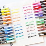 PENROTE筆樂 露咖貓24色直液式丙烯顏料彩繪筆(LPE3131), , large