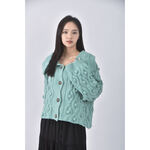 (XL) mercci22圓點綠色外套二手衣, , large