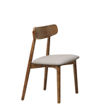 【Hampton 漢汀堡】藍緹胡桃餐椅-2入組, , large