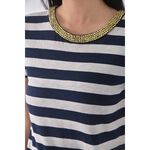 (S) juicy couture圓領藍色短袖上衣二手衣, , large