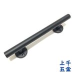 把手 門把手 烤漆黑 W1-657 不鏽鋼把手 材質ST304 長度250mm 孔距160mm 高度50mm 附螺絲, , large