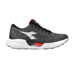 DIADORA迪亞多那 輕量避震慢跑鞋 男運動鞋 男鞋 透氣 針織 康特杯 Q彈 乳膠鞋墊 高彈 耐磨 止滑 綠 黑, , large