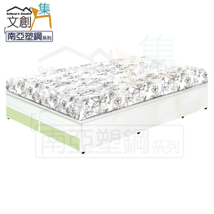 【文創集】莉可 環保3.5尺單人南亞塑鋼床底(不含床墊)(客約商品)