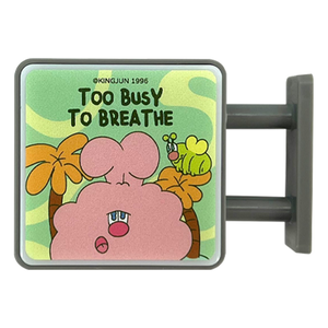 [九越]KINGJUN磁吸小燈牌-方 蠢兔