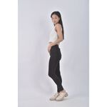 (S) 【里唯私服】wear to eat高腰丹寧牛仔緊身黑色長褲二手衣, , large