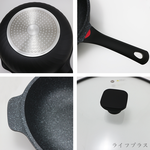 英國製INTIGNIS大理石鑄造深型不沾炒鍋-34cm-1支, , large