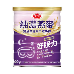 愛之味純濃燕麥雙蛋白舒眠三效奶粉 600g