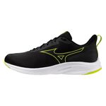 Mizuno Esperunzer 2 男 慢跑鞋 超寬楦 彈力 支撐 緩震 黑 螢黃 [K1GA244411], , large