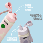 KEPO LQ 600ML KC011運動保溫保冷杯 隨行保溫保冷杯 316L不銹鋼內膽 紫色, , large