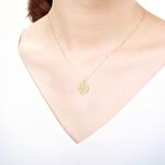 【Angel & Me】Tree of Life s925 sterling silver 24k gold plated necklace gift, , large