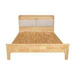 【Homelike】喜家居雙人加大6尺LED觸控燈實木床架組(附床板)(2336), , large