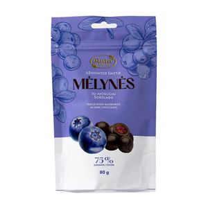 Freeze dried blueberries dark chocolate