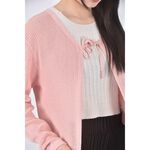 (L) the most質感針織粉色外套二手衣, , large