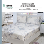 【多利寶寢具】Victoria_100%純天絲頂級60S雙人加大三件式床包組-春曉, , large