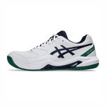 Asics Gel-dedicate 8 2E 男 網球鞋 寬楦 穩定 靈活 抗扭 白 綠 [1041A410-105], , large
