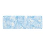 【Monster】 Soft Diatomaceous Earth Absorbent Soap Dish Mat – Misty Sakura Tales (24x8cm) – Glacier Blue, , large