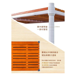 【Y HOUSE】Pine 120x45x60 cm three-layer paint color storage shelf wooden shelf - original wood roasted black, , large