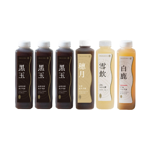 OKASANG  No added sugar Black and white fungus drink set ｜1000*6(Black fungus & Longan*3、Black fungus & Red date*1、Black fungus & Red date*1、White fungus & Red date*1)