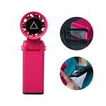 【BIGGER】 Squid Game COCOLD Ice-Cool Foldable Fan with Lanyard & Mystery Charm Bag - Triangle Guard, , large