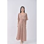 (L) vanessa韓牌碎花氣質粉色洋裝二手衣, , large