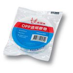 四維鹿頭牌 19mm*40Y OPP透明膠帶(PPS7)-單捲裝, , large