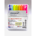 AP普思 MONAMI 布料彩繪筆/軟毛-8色組(G0047008), , large
