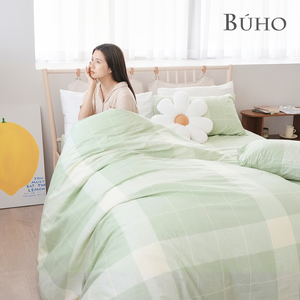 BUHO "Misty Afternoon Tea" Natural Selected Cotton 6x7 ft Double Quilt Cover,  BUHO "Misty Afternoon Tea" Natural Selected Cotton 6x7 ft Double Quilt Cover