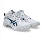 [Kixpress] Asics Gelhoop V17 S 男女 籃球鞋 穩定 支撐 緩震 白 藍 [1063A101-100], , large
