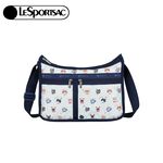 |快速出貨|Lesportsac Deluxe Everyday Bag 奢華斜背包 送禮-晴空貓語, , large