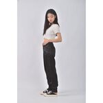(M) 【德馨私服】ebase質感緞面黑色長褲二手衣, , large
