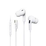 E-BOOKS SS41 Type C入耳式線控耳機 柔軟矽膠耳帽 內建麥克風 適用iPhone15 & Android, , large