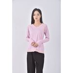 (S) coosa粉色長袖上衣二手衣, , large