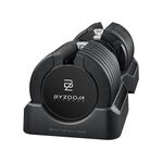 Byzoom Fitness 可調式啞鈴 34公斤 (75磅) 21段重量秒速調整組 速調啞鈴 一年保固 宅配免運, , large